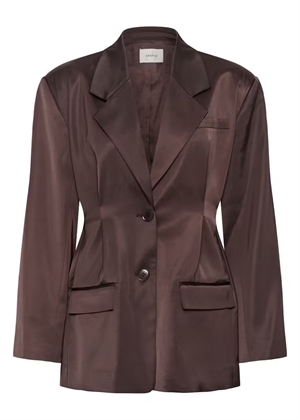 Elva waist blazer Deep Plum Gestuz 